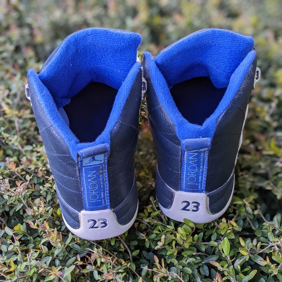AIR JORDAN 12 RETRO GS"Indigo-Gently Loved - Picture 4 of 4